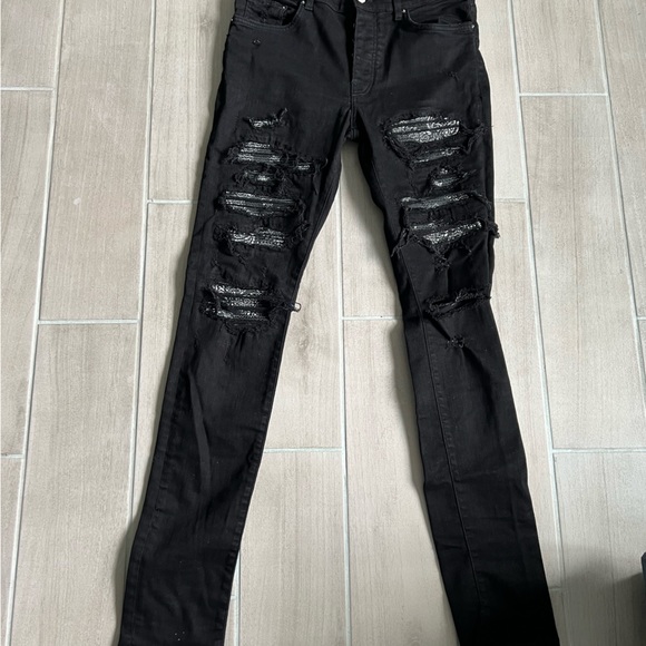 AMIRI Jeans Amiri Distressed Jeans Authentic Can Be Seen In
